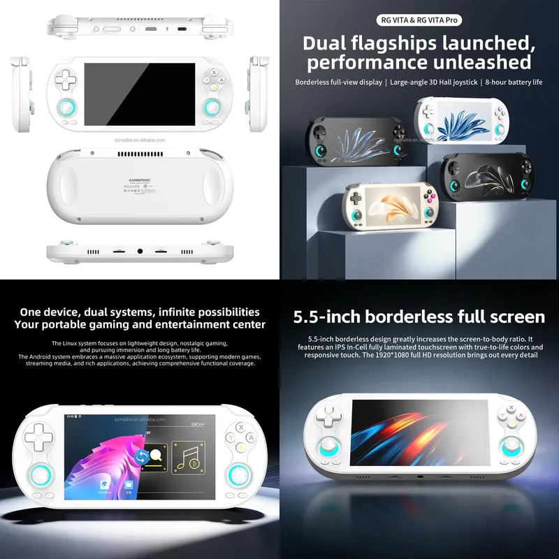 Gaming Console Os - 【CHIMU HOME】 Console de jeu portable