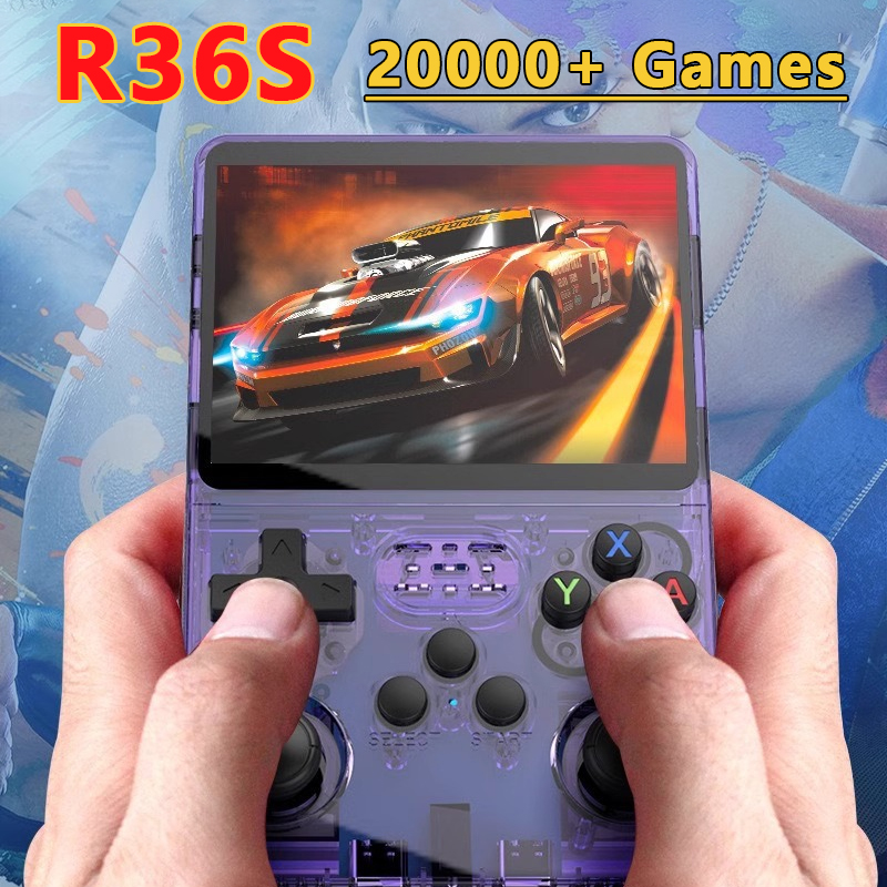 Gaming Console Os - NOUVELLE Console de Jeux Portable R36S