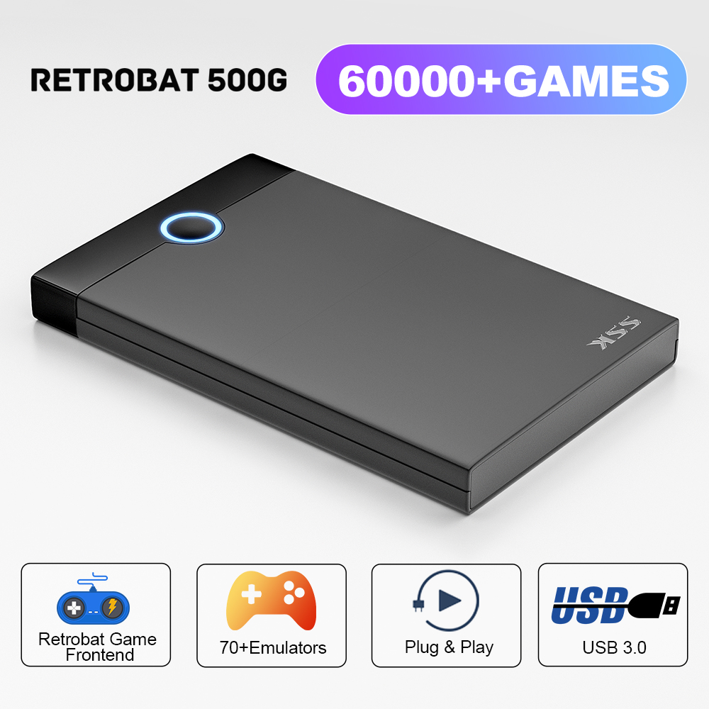 Gaming Console.Emulators - KINHANK Super Console X Retrobat HDD