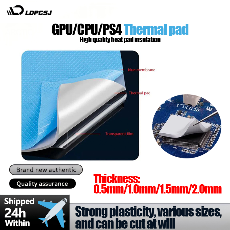 Gaming Console Ps5 - LDPCSJ Tapis de refroidissement en silicone