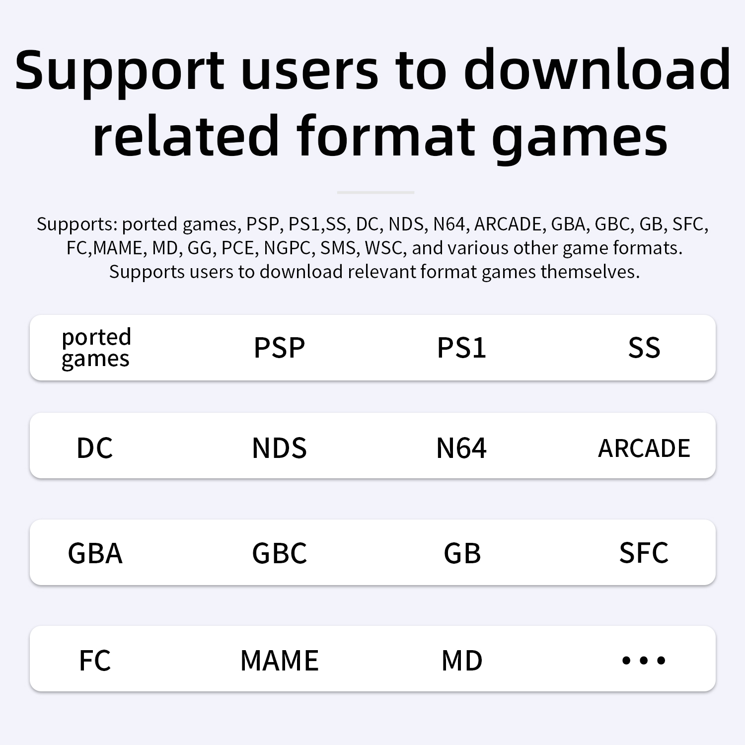 ANBERNIC – Console de jeu port - Gaming Console Emulator avis et prix