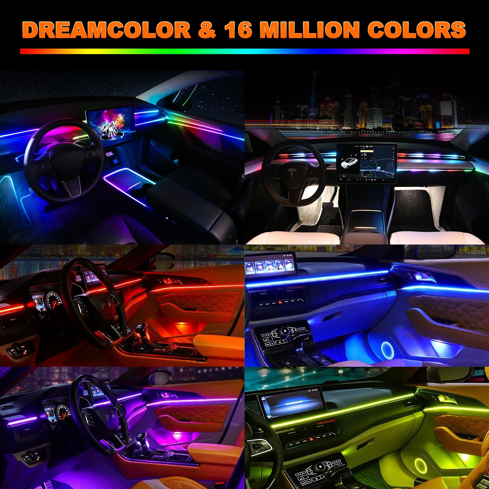 Éclairage ambiant de voiture a - Led Gaming Light Strip avis et prix