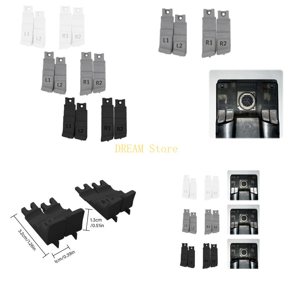 1 paire boutons arrière pour C - Gaming Console Handheld Best avis et prix