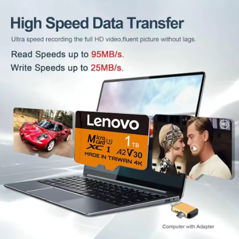 Cartes SD Lenovo Secure 512 Go - Gaming Console And Monitor avis et prix
