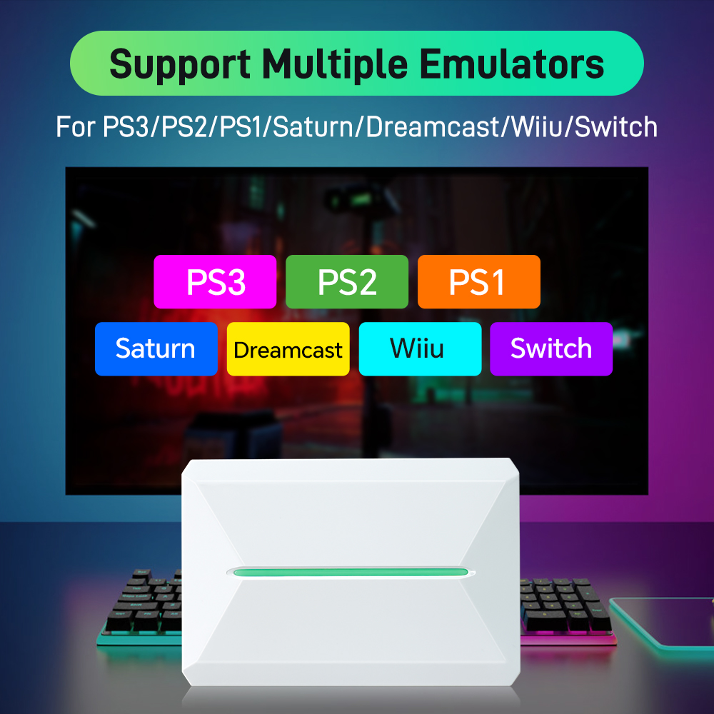 Playnite & Retrobat 500GB Cons - Gaming Console.Emulators avis et prix