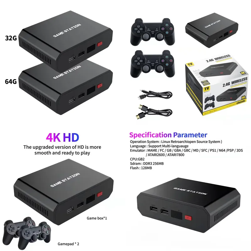 Console de Jeu Vidéo HD M8plus - Gaming Console In avis et prix