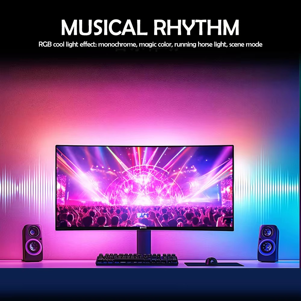 Bande lumineuse de jeu RGB, ré - Led Gaming Light Strip avis et prix