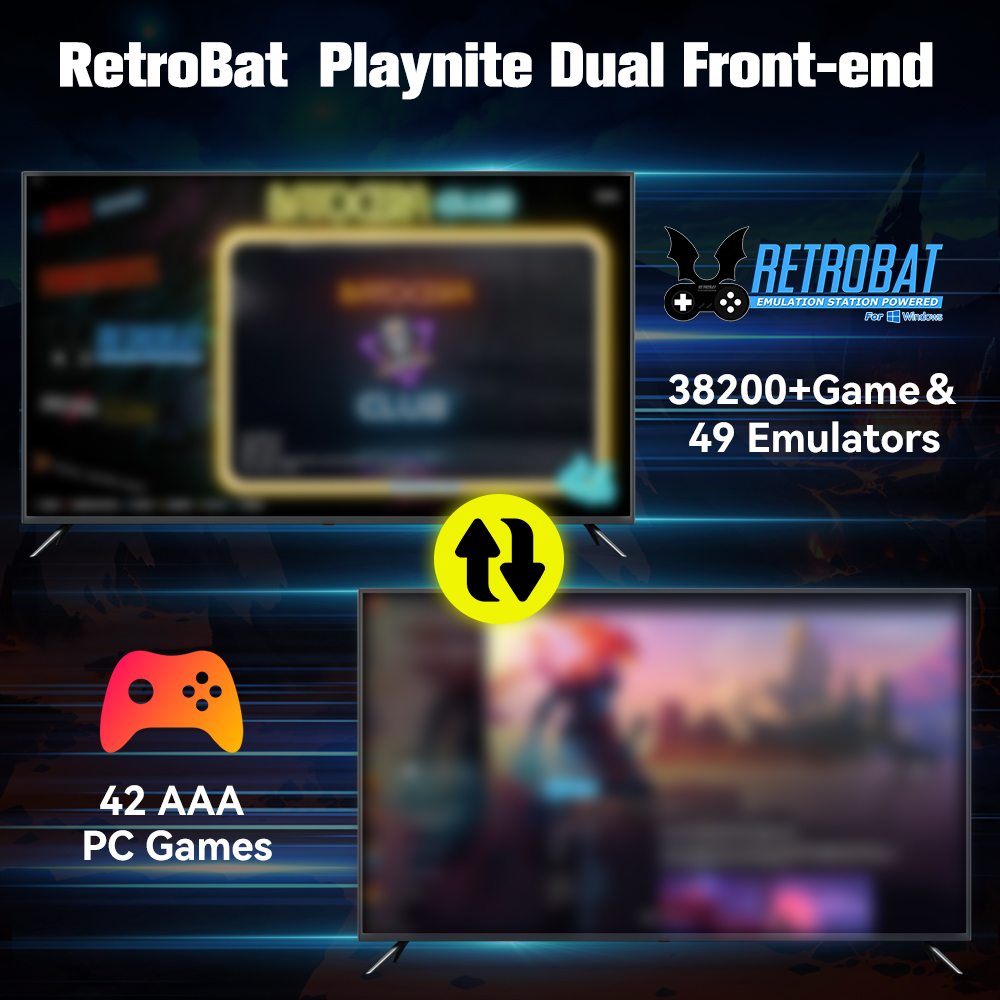 Retrobat & Playnite System HDD - Gaming Console Emulator avis et prix