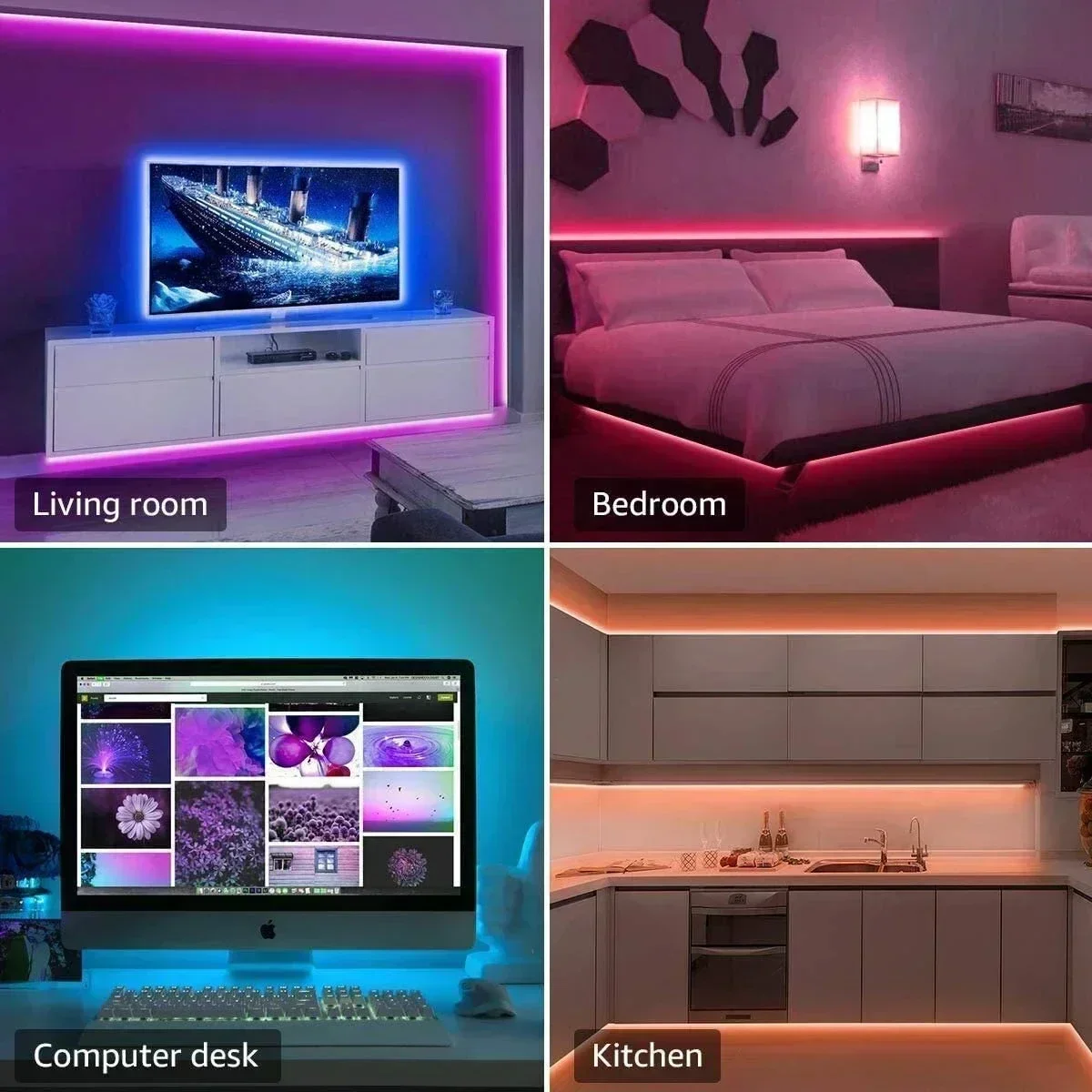 Bande lumineuse LED RGB intell - Led Gaming Light Strip avis et prix