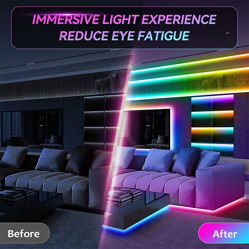 Bande LED USB RGB SMD3535 avec - Led Gaming Light Strip avis et prix