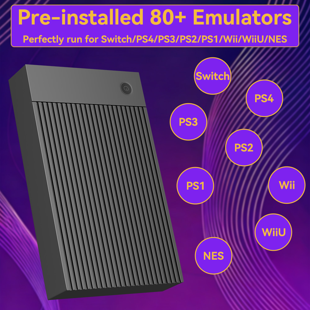 Disque dur portable de 4 To po - Gaming Console.Emulators avis et prix