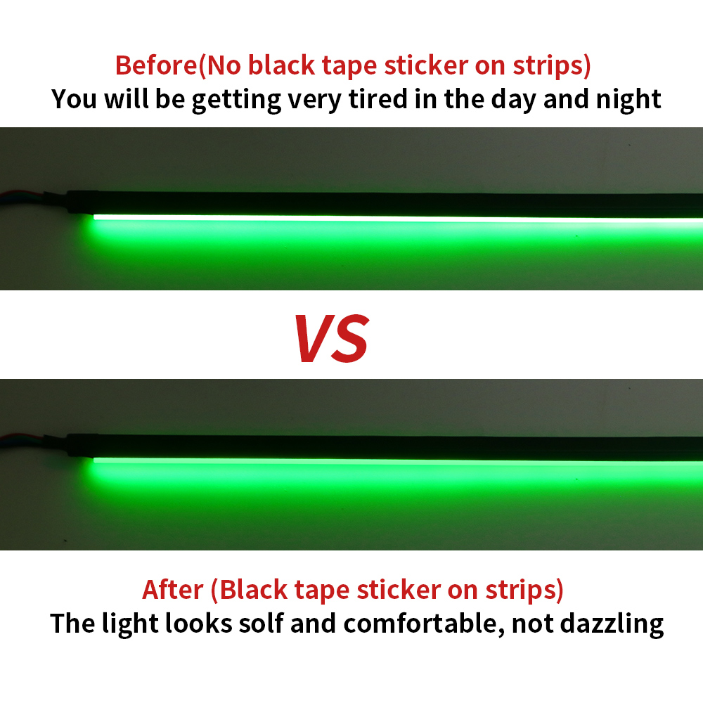 Rouleau de ruban adhésif noir  - Led Gaming Light Strip avis et prix