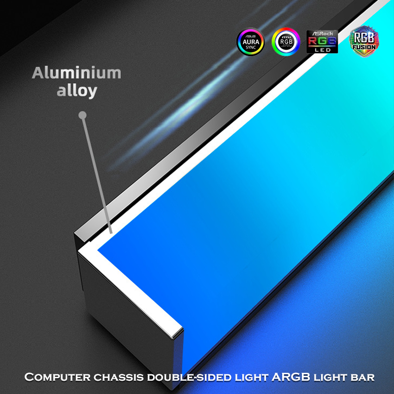 Barre lumineuse dure en alumin - Led Gaming Light Strip avis et prix