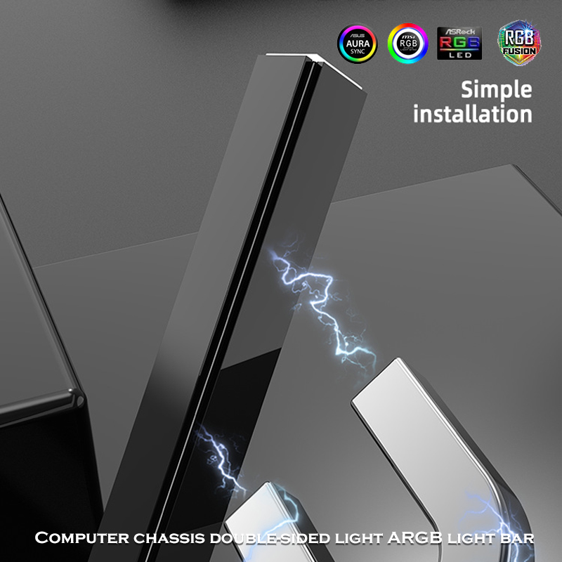 Barre lumineuse dure en alumin - Led Gaming Light Strip avis et prix
