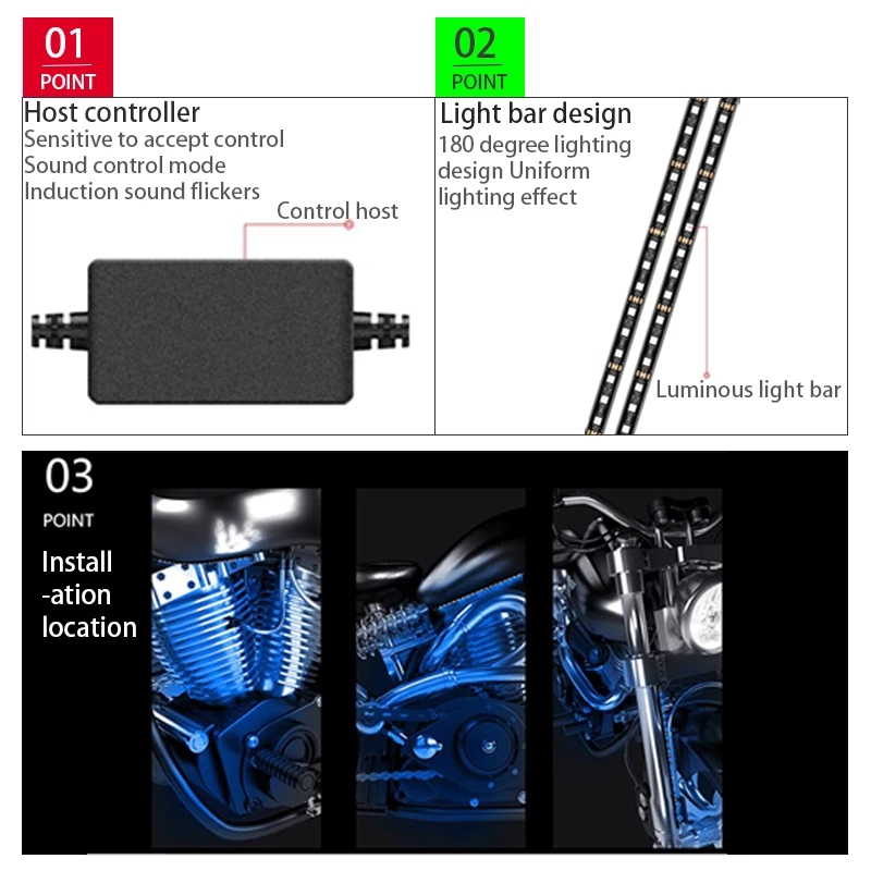 Bande lumineuse LED d'ambiance - Led Gaming Light Strip avis et prix